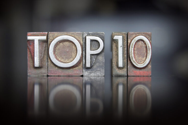 Top 10 Letterpress